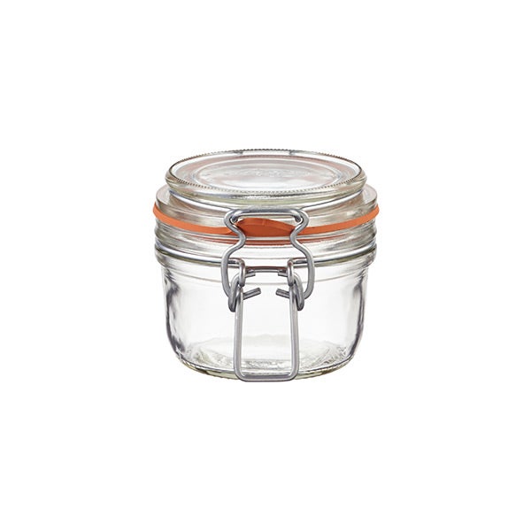 Le Parfait Terrine Jar 200ml perfect for storage Orange Rubber ring included